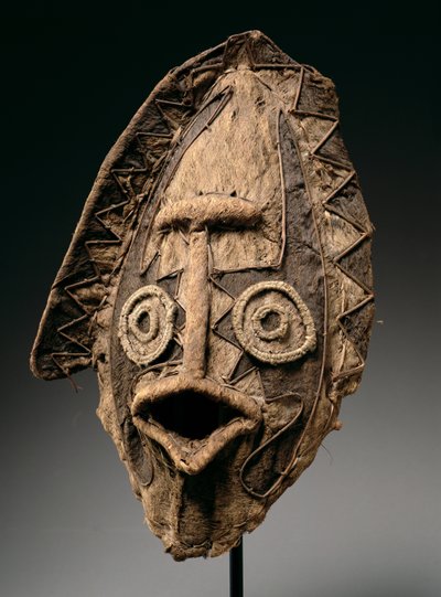 Tapan Mask, from the Elema Region of the Papuan Gulf, Papua New Guinea, Oceania by Oceanic